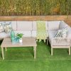 macau outdoor corner sofa + coffee table