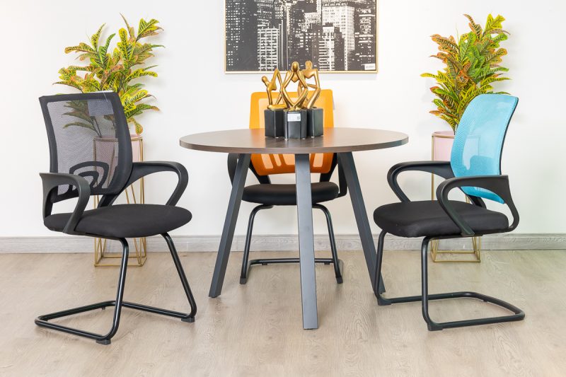 oz-2820-10 - 1m round meeting table