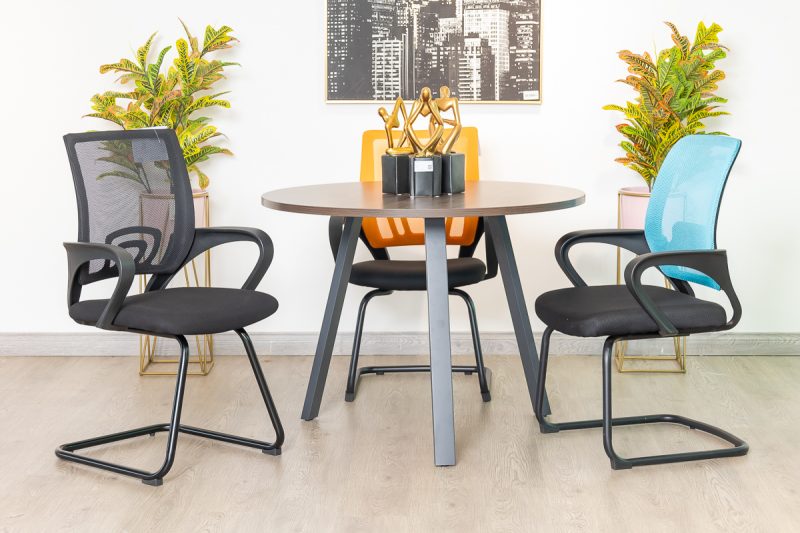 oz-2820-10 - 1m round meeting table