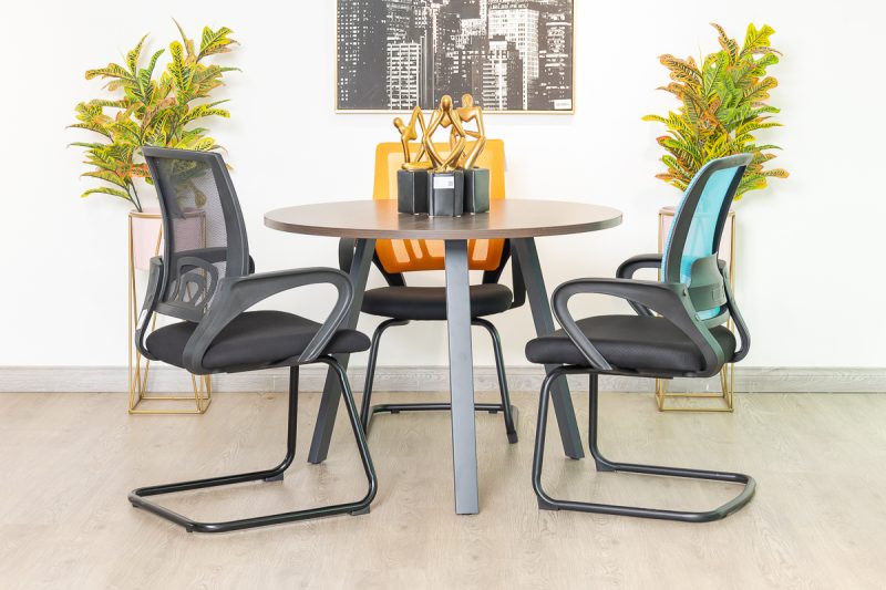 oz-2820-10 - 1m round meeting table
