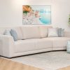 stewart 3 seater fabric sofa