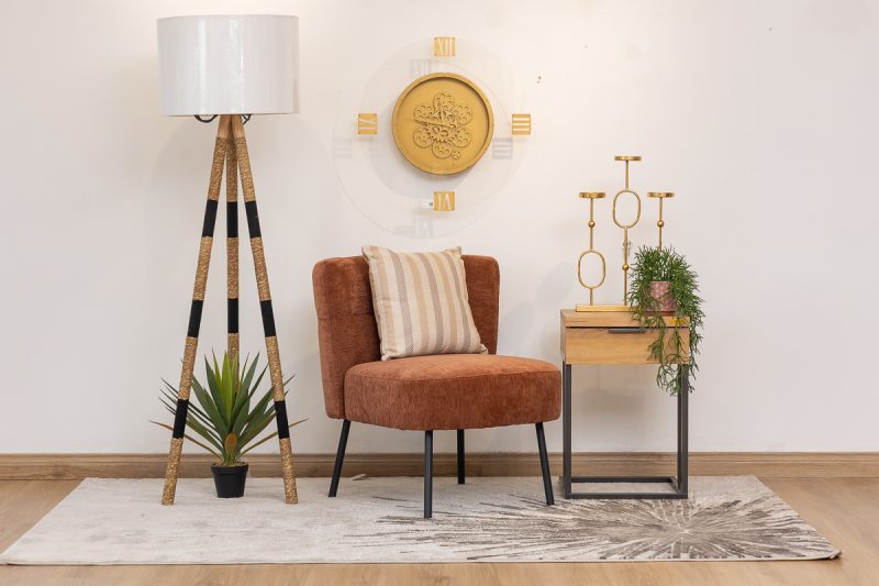 alice fabric accent chair