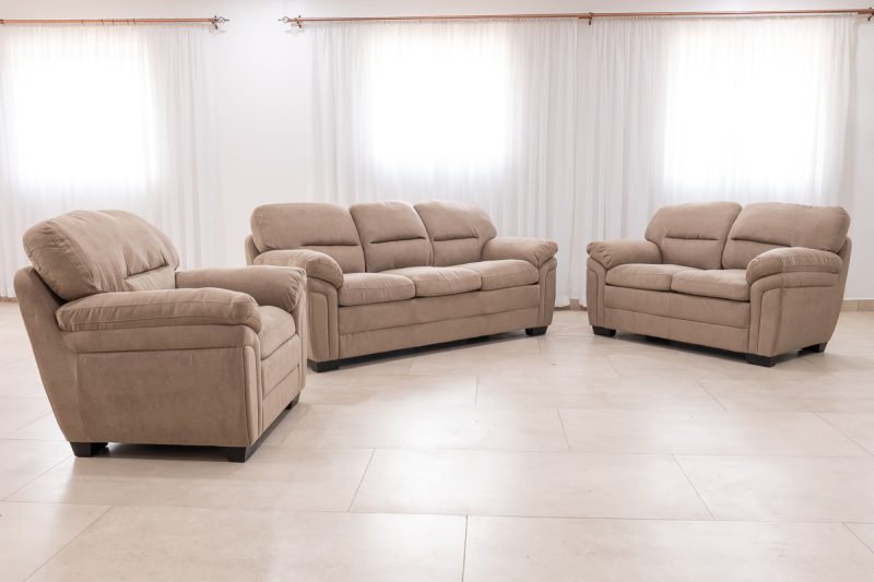 austen 6 seater fabric sofa (3+2+1)