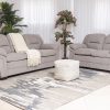 austen 6 seater fabric sofa (3+2+1)