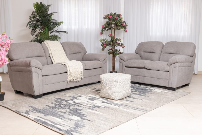 austen 6 seater fabric sofa (3+2+1)