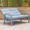 daze 7 seater outdoor sofa + coffee table