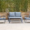 naples outdoor sofa (2+1+1+ coffee table)