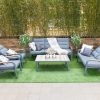 daze 7 seater outdoor sofa + coffee table