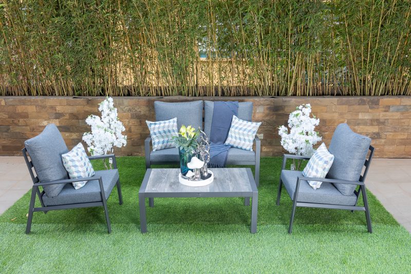 naples outdoor sofa (2+1+1+ coffee table)