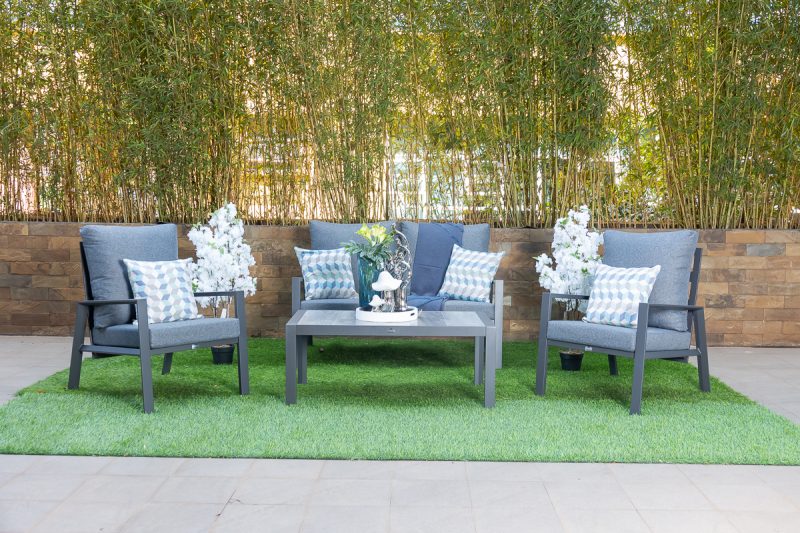 naples outdoor sofa (2+1+1+ coffee table)