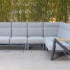 burford outdoor corner sofa + coffee table