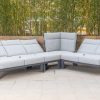 burford outdoor corner sofa + coffee table