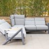 burford outdoor corner sofa + coffee table