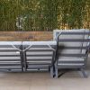 burford outdoor corner sofa + coffee table