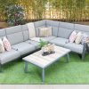 burford outdoor corner sofa + coffee table