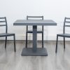 ghana outdoor dining table + 4 trent chairs