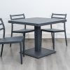 ghana outdoor dining table + 4 trent chairs