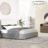 bianca king bed + 2 nightstands