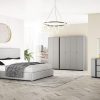 gala king package - king bed + 2 nightstands + dresser mirror