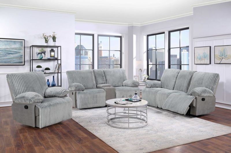 robin 7 seater fabric recliner sofa (3+2+1+1)