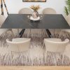 leena dining table + 6 finley chairs