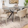 leena dining table + 6 finley chairs