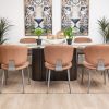 imperial dining table + 8 range chairs