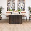 imperial dining table + 8 range chairs