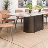 imperial dining table + 8 range chairs