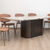 imperial dining table + 8 range chairs