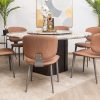 imperial round dining table + 6 range chairs