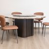 imperial round dining table + 6 range chairs