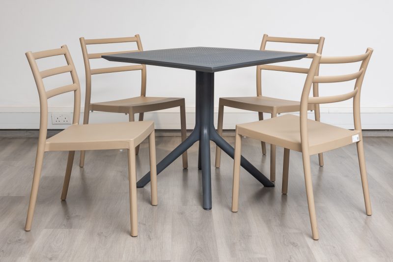 avro outdoor dining table + 4 trent chairs (copy)