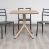 avro outdoor dining table + 4 trent chairs