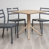 avro outdoor dining table + 4 trent chairs