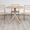 avro outdoor dining table + 4 trent chairs