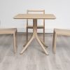 avro outdoor dining table + 4 trent chairs