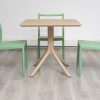 avro outdoor dining table + 4 trent chairs