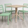 avro outdoor dining table + 4 trent chairs