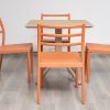 avro outdoor dining table + 4 trent chairs