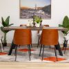 whitney dining table + 6 elnora chairs