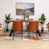 whitney dining table + 6 elnora chairs