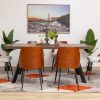 whitney dining table + 6 elnora chairs