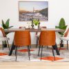 whitney dining table + 6 elnora chairs