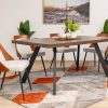 whitney dining table + 6 elnora chairs