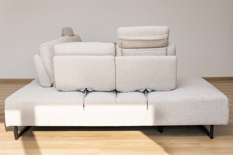 monique sectional fabric sofa