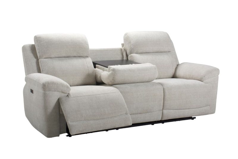 kia 7 seater electric fabric recliner sofa (3+2+1+1)