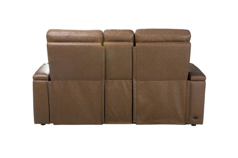 fritz 7 seater electric fabric recliner sofa (3+2+1+1)
