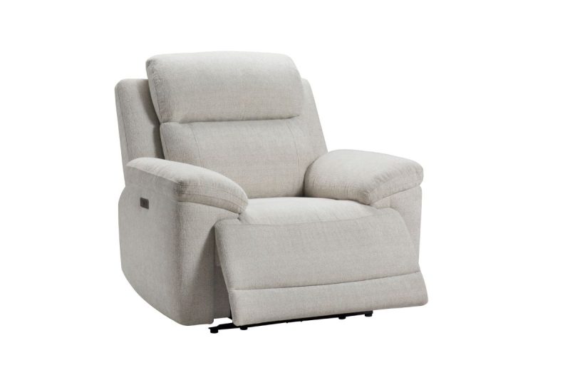 kia 7 seater electric fabric recliner sofa (3+2+1+1)