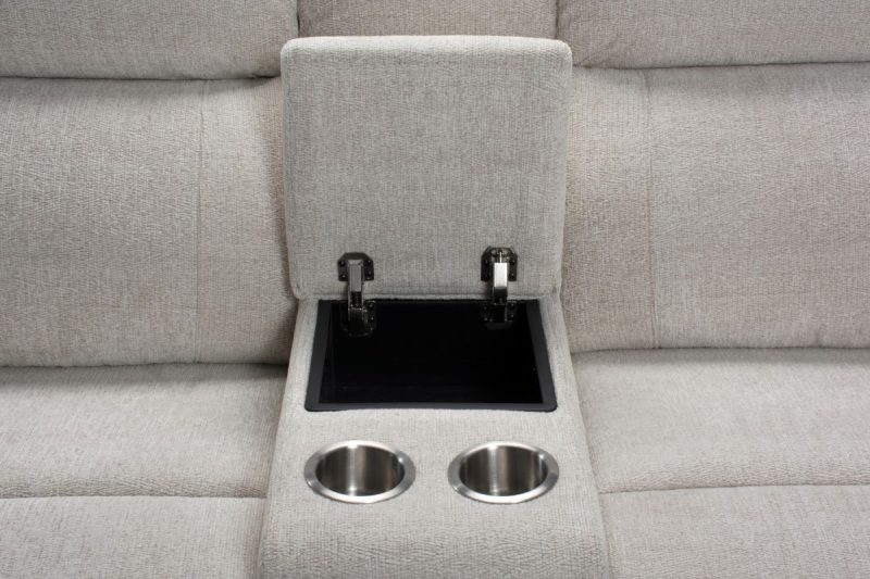 kia 7 seater electric fabric recliner sofa (3+2+1+1)